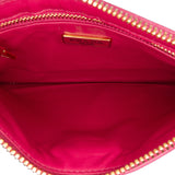 Saffiano Zip Pouch Pink - Lab Luxury Resale
