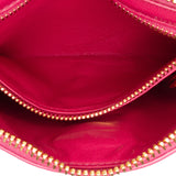 Saffiano Zip Pouch Pink - Lab Luxury Resale
