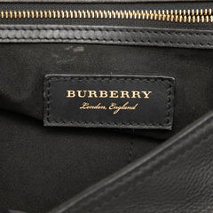Medium Leather Bridle Crossbody Black - Lab Luxury Resale