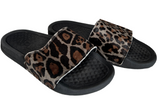 APL Leopard Pony Pool Slides Size 7