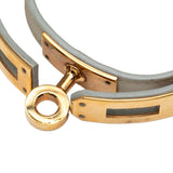 Leather Kelly Double Tour Bracelet Gray - Lab Luxury Resale