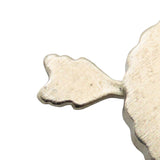 Gold Plated Enamel Faux Pearl Coco Heart and Arrow Brooch Red - Lab Luxury Resale