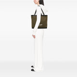 Medium Canvas T Screw Tote Brown - Lab Luxury Resale