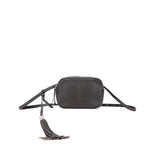 Lambskin Monogram Lou Belt Bag Gray - Lab Luxury Resale