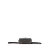 Lambskin Monogram Lou Belt Bag Gray - Lab Luxury Resale