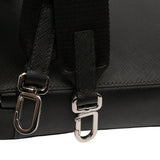 Saffiano Brique Crossbody Black - Lab Luxury Resale