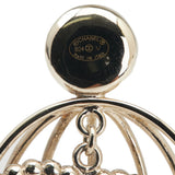 CC Gold Plated Faux Pearl and Rhinestones Logo Birdcage Brooch Gold - Lab Luxury Resale