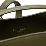 Mini Shiny Calfskin Le 37 Bucket Bag Green - Lab Luxury Resale