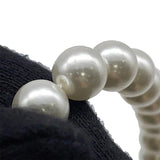 Gold Plated Faux Pearl Long Necklace White - Lab Luxury Resale