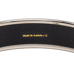 Narrow Enamel Moon and Stars Bangle 70 Green - Lab Luxury Resale