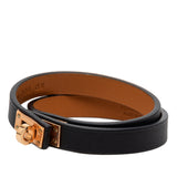 Swift Kelly Double Tour Bracelet T2 Black - Lab Luxury Resale