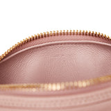 Mini Grained Leather Chain Boston Pink - Lab Luxury Resale
