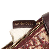 Oblique Canvas Saddle Triple Zip Crossbody Red - Lab Luxury Resale