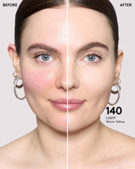 Fenty Beauty Soft’Lit Hydrating Longwear Foundation shade FB760253 with luminous, natural finish, image showing product packaging and shade options.