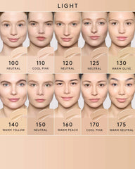 Fenty Beauty Soft’Lit Hydrating Longwear Foundation shade grid with various shades and luminous finish, unopened.