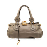 Medium Leather Paddington Handbag Brown - Lab Luxury Resale