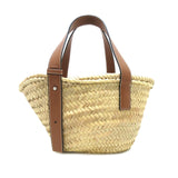 Small Raffia Basket Tote Brown - Lab Luxury Resale