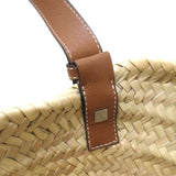 Small Raffia Basket Tote Brown - Lab Luxury Resale