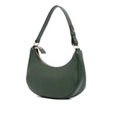 Leather Ava Shoulder Bag Green - Lab Luxury Resale