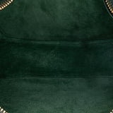 Leather Ava Shoulder Bag Green - Lab Luxury Resale