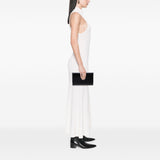 Metal Trimmed Smooth Calfskin Clutch Black - Lab Luxury Resale