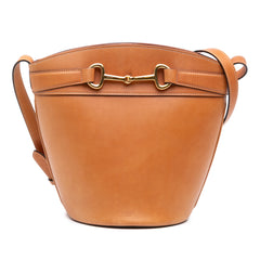 Leather Crecy Bucket Bag Brown - Lab Luxury Resale