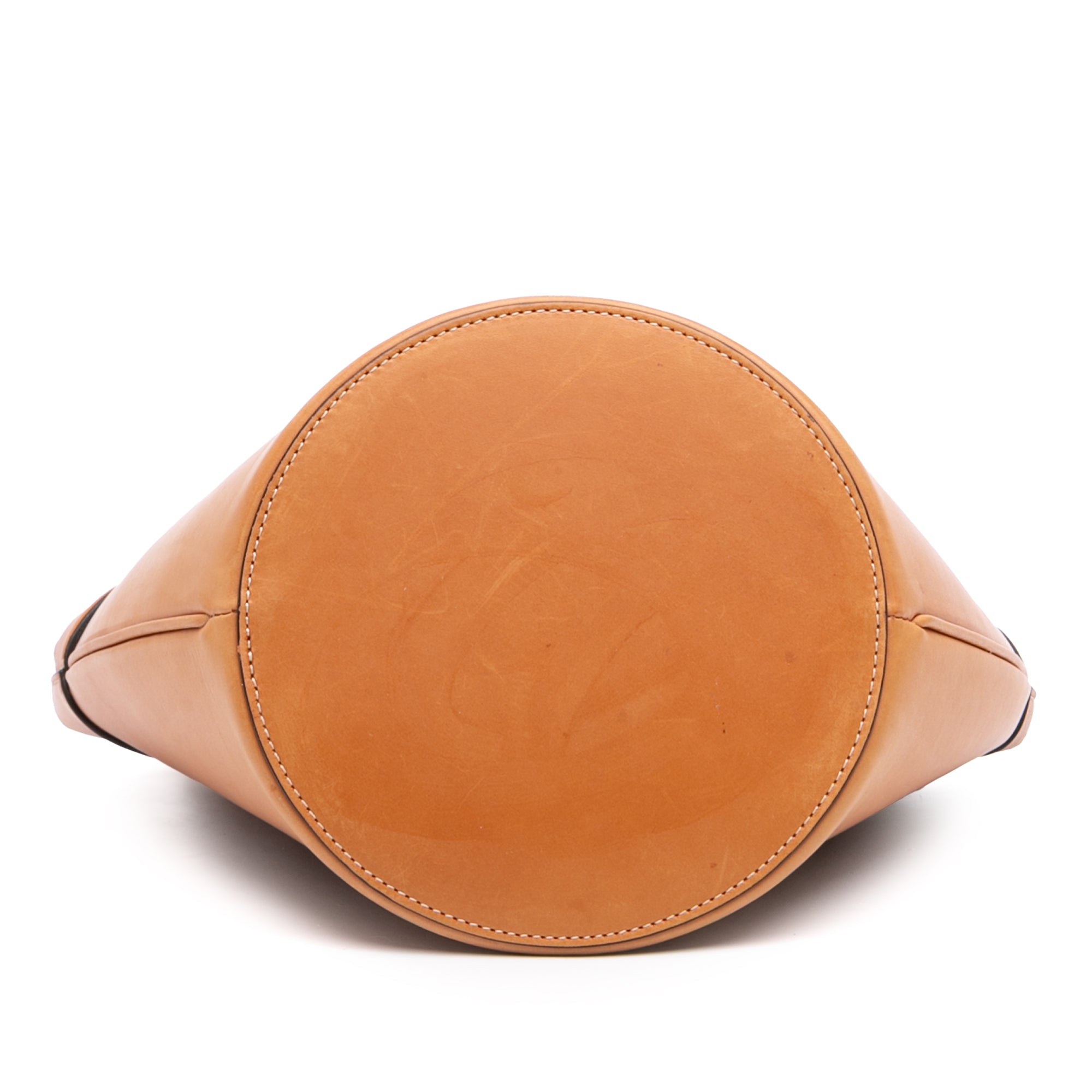 Leather Crecy Bucket Bag Brown - Lab Luxury Resale