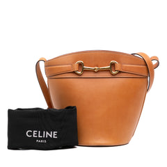 Leather Crecy Bucket Bag Brown - Lab Luxury Resale