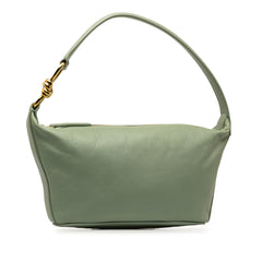 Small Knot Shoulder Bag Green - Lab Luxury Resale