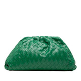 Nappa Intrecciato The Pouch Green - Lab Luxury Resale