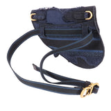 Camouflage Saddle Belt Bag Blue - Lab Luxury Resale