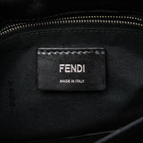 Zucca Embossed Leather Clutch Black - Lab Luxury Resale