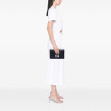 Zucca Embossed Leather Clutch Black - Lab Luxury Resale