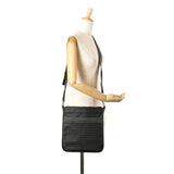 LOEWE Anagram Leather Crossbody Black