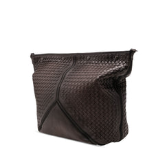 Nappa Intrecciato Travel Bag Brown - Lab Luxury Resale