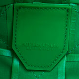 Maxi Intrecciato Cassette Crossbody Bag Green - Lab Luxury Resale