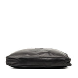 Leather Anagram Clutch Black - Lab Luxury Resale