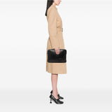 Leather Anagram Clutch Black - Lab Luxury Resale