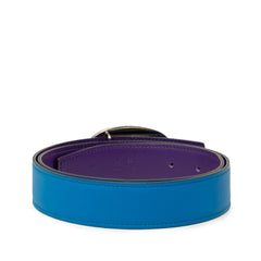 Swift and Epsom Chain de Ancre Reversible Belt Blue - Lab Luxury Resale