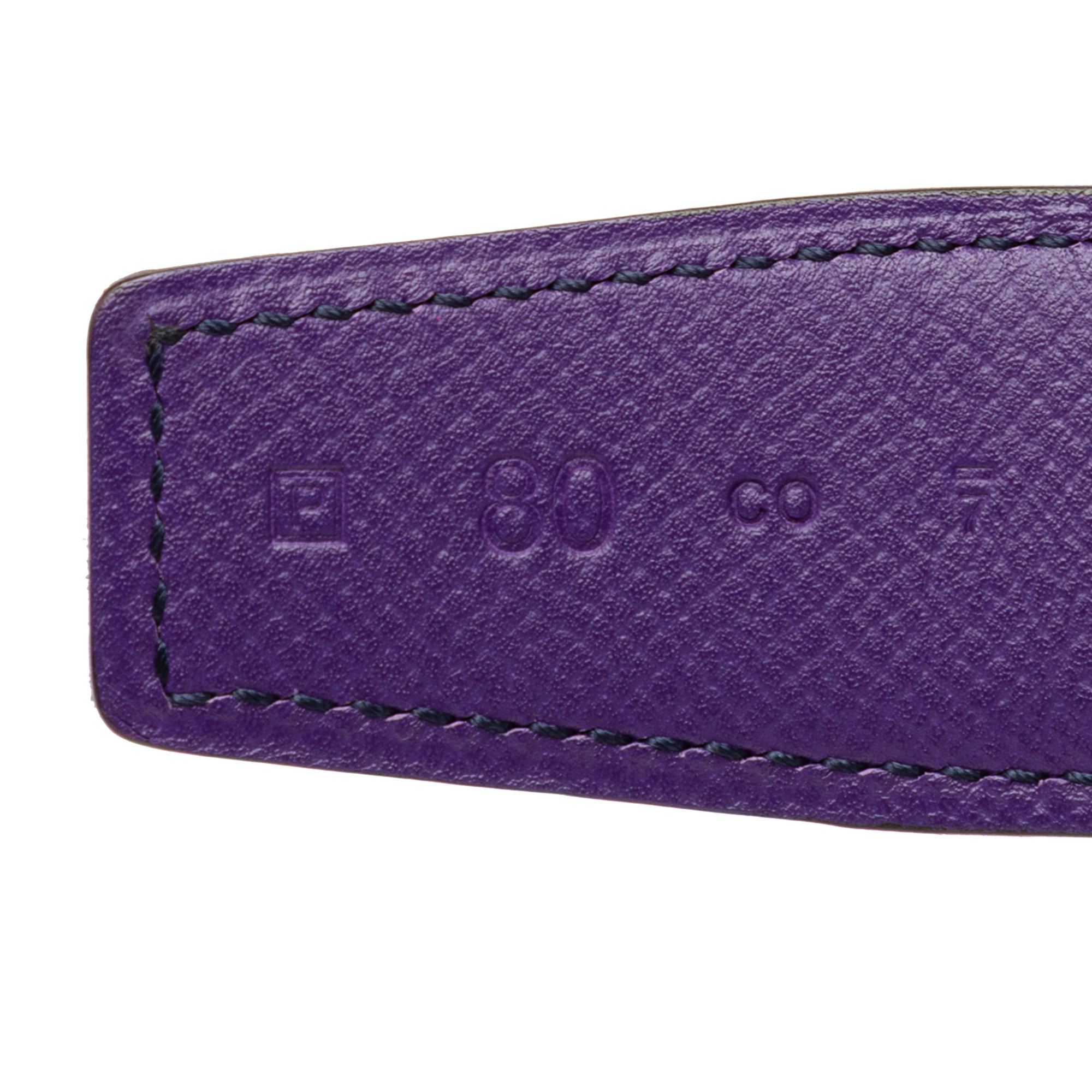 Swift and Epsom Chain de Ancre Reversible Belt Blue - Lab Luxury Resale