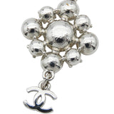 CC Silver Plated Crystal Cluster Pendant Necklace Silver - Lab Luxury Resale