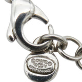 CC Silver Plated Crystal Cluster Pendant Necklace Silver - Lab Luxury Resale