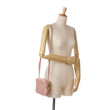 Perforated Saffiano Crossbody Pink - Lab Luxury Resale