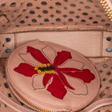 Perforated Saffiano Crossbody Pink - Lab Luxury Resale