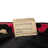 Leopard Print Canvas Shoulder Bag Pink - Lab Luxury Resale