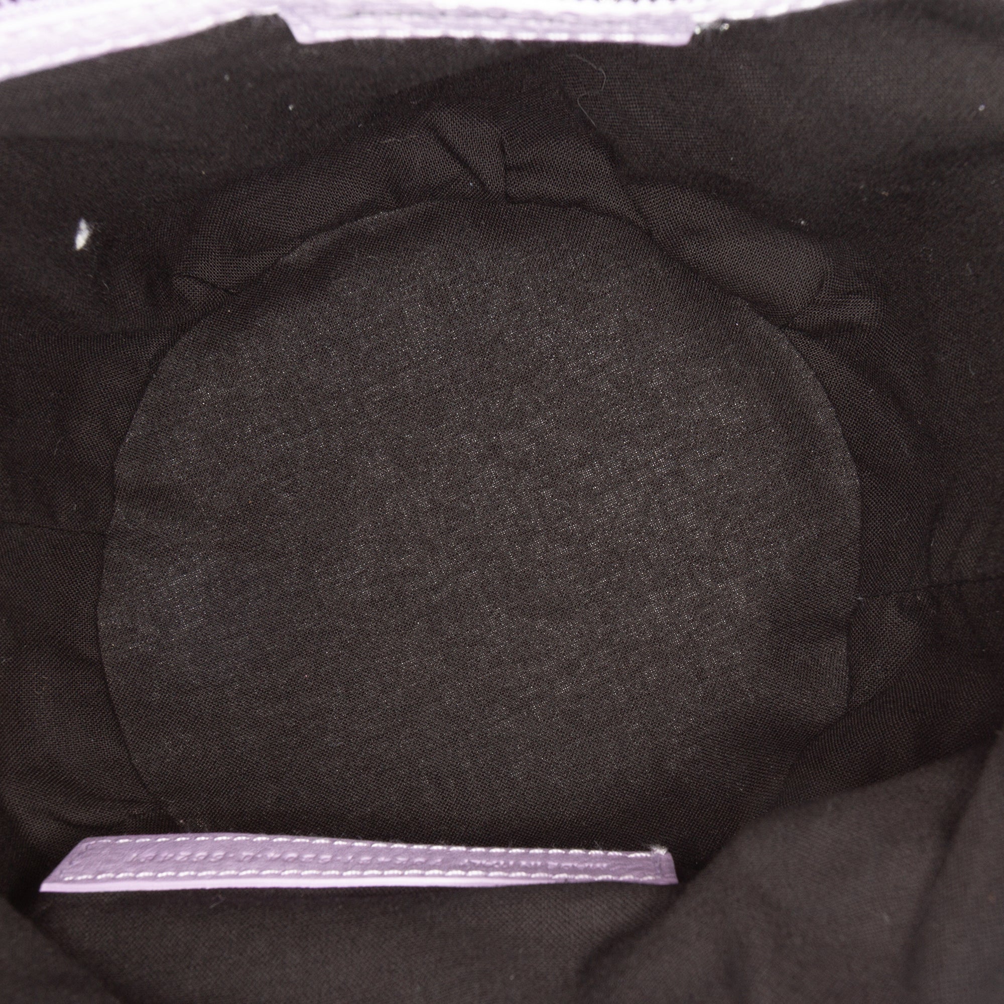Lambskin Le Cagole Bucket Bag XS Purple - Lab Luxury Resale