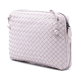 Nappa Intrecciato Nodini Crossbody Purple - Lab Luxury Resale
