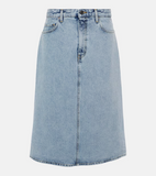 Toteme Organic Cotton Denim Skirt Size 44/14 NWT - LAB