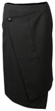 Acne Asymetrical Black Hoist Skirt Size 38/6