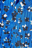 ULLA JOHNSON Blue Floral Lillian Blouse Size 2 - LAB